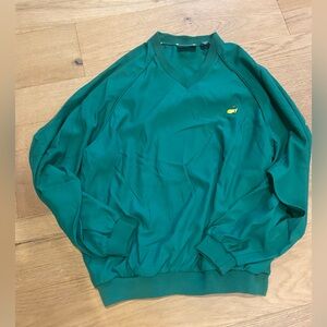 Masters Collection Men’s Green Sweatshirt pullover with Logo
